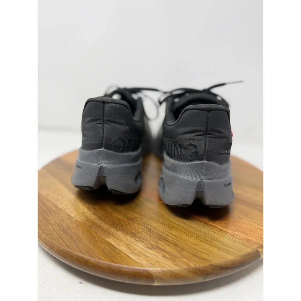 On Cloudsurfer Black Shadow Grey Running Shoes‎ Womens 7.5 3WE30050106 CloudTec